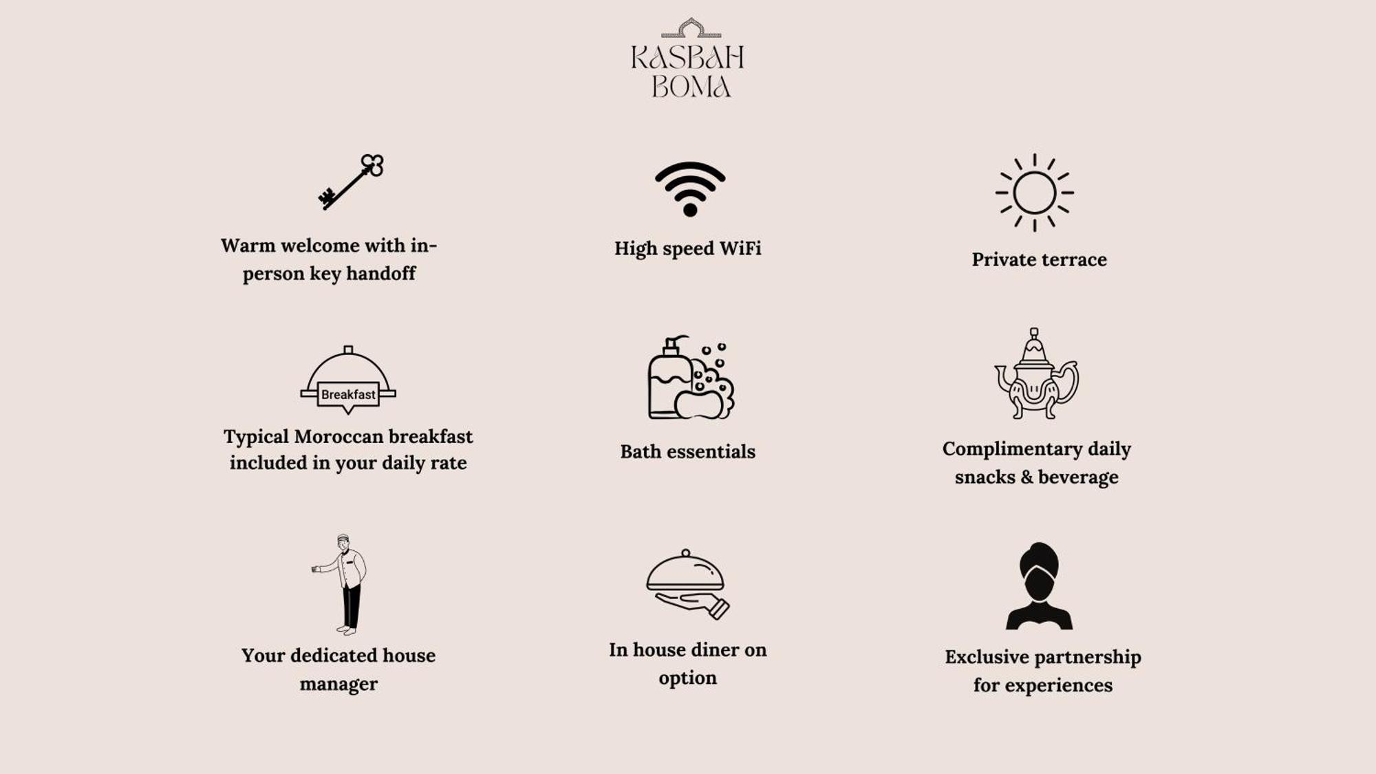 Gasthof Privatif Avec Personnel Et Services Exclusifs - Kasbah Boma Marrakech I